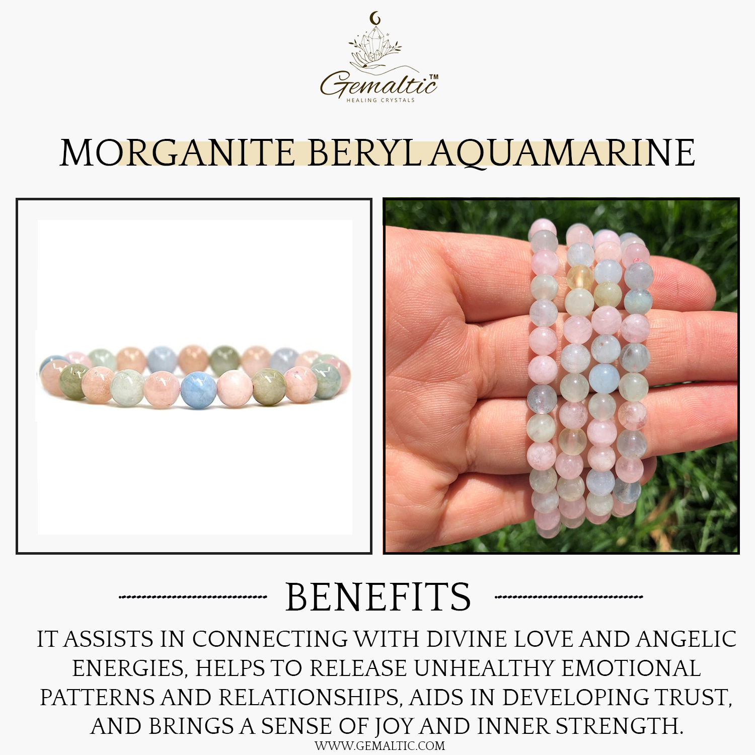 Morganite Beryl Aquamarine 1