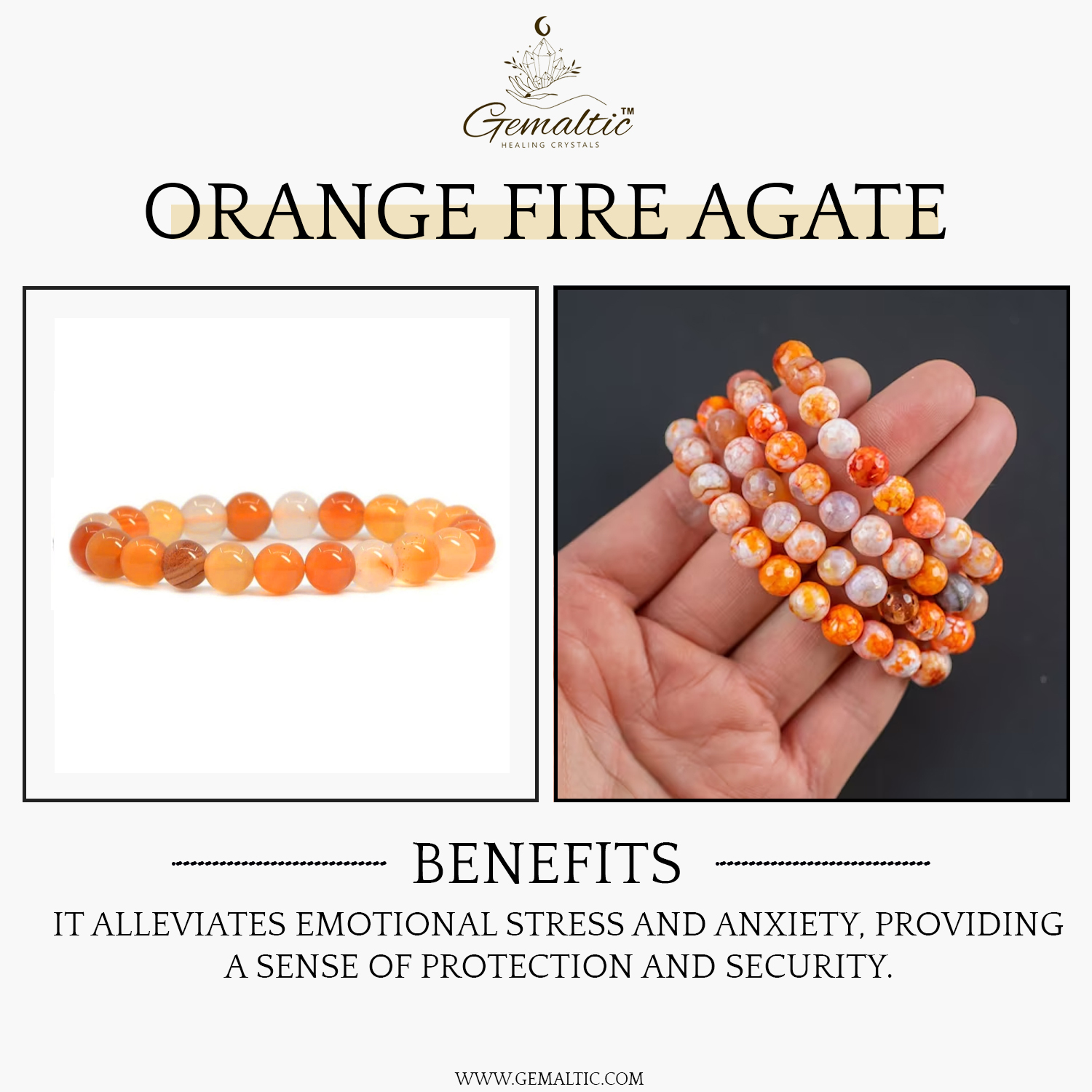 Orange Agate 1