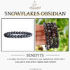 Snowflakes Obsidian 1 1 100x100