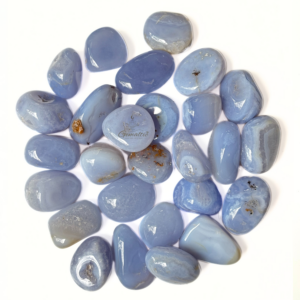 Blue Lace Agate Tumbled Stone