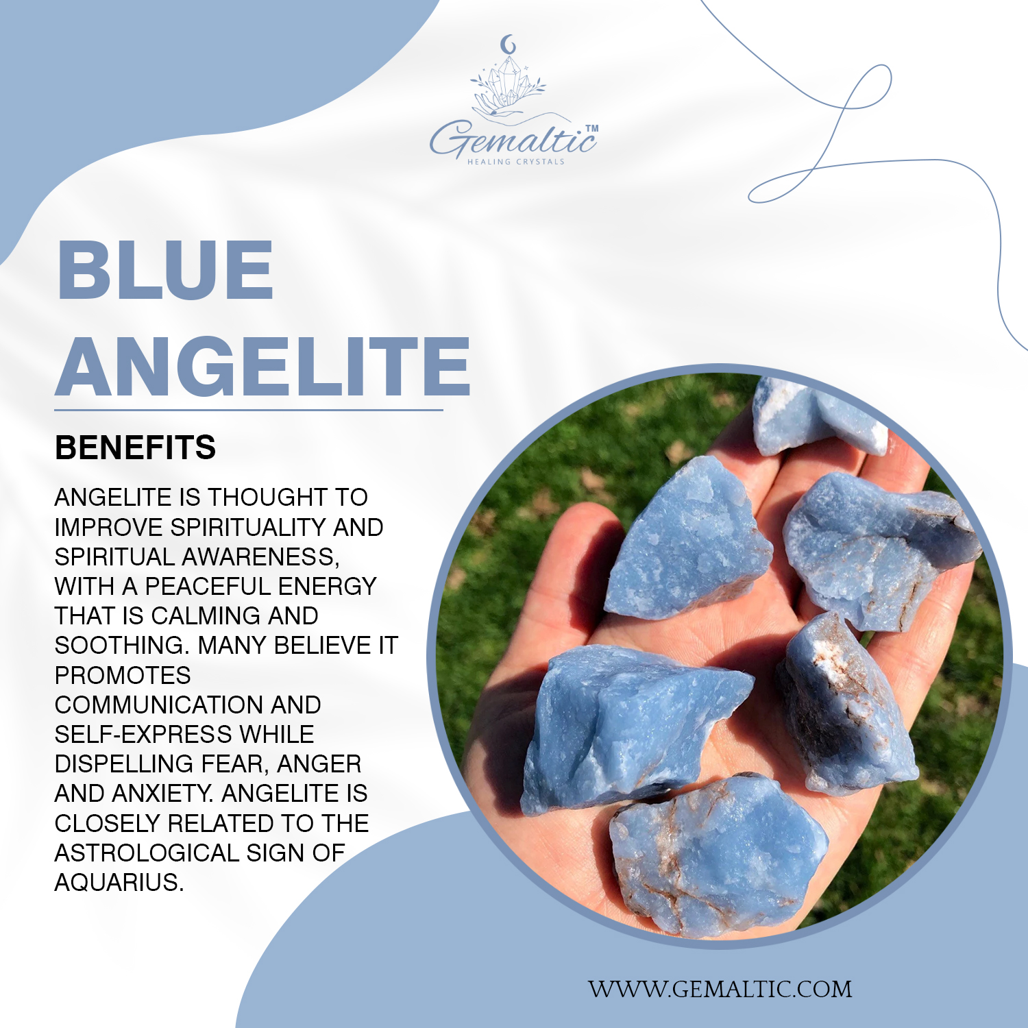 Blue Angelite