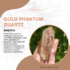 Gold Phantom Quartz 100x100