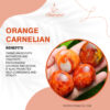 Orange Carnelian 100x100