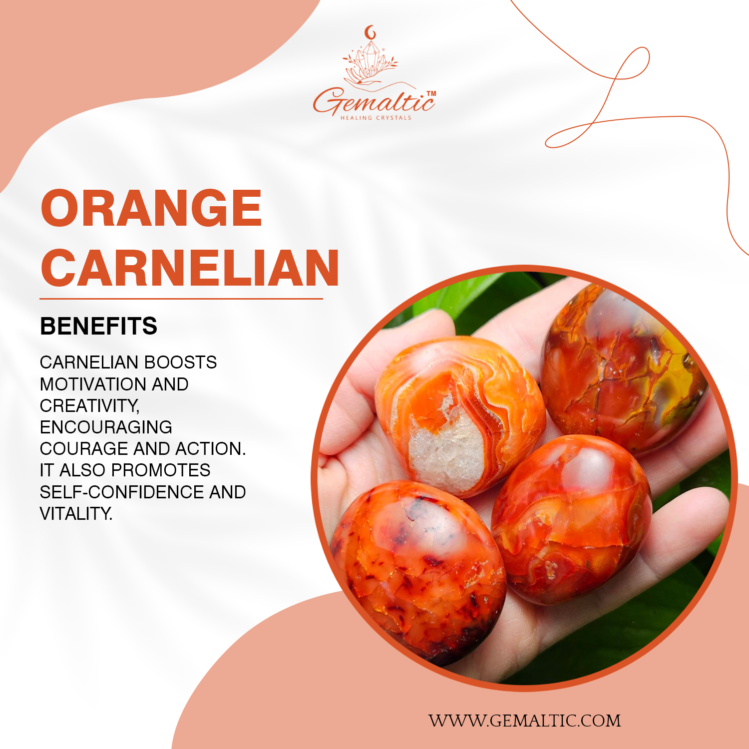 Orange Carnelian
