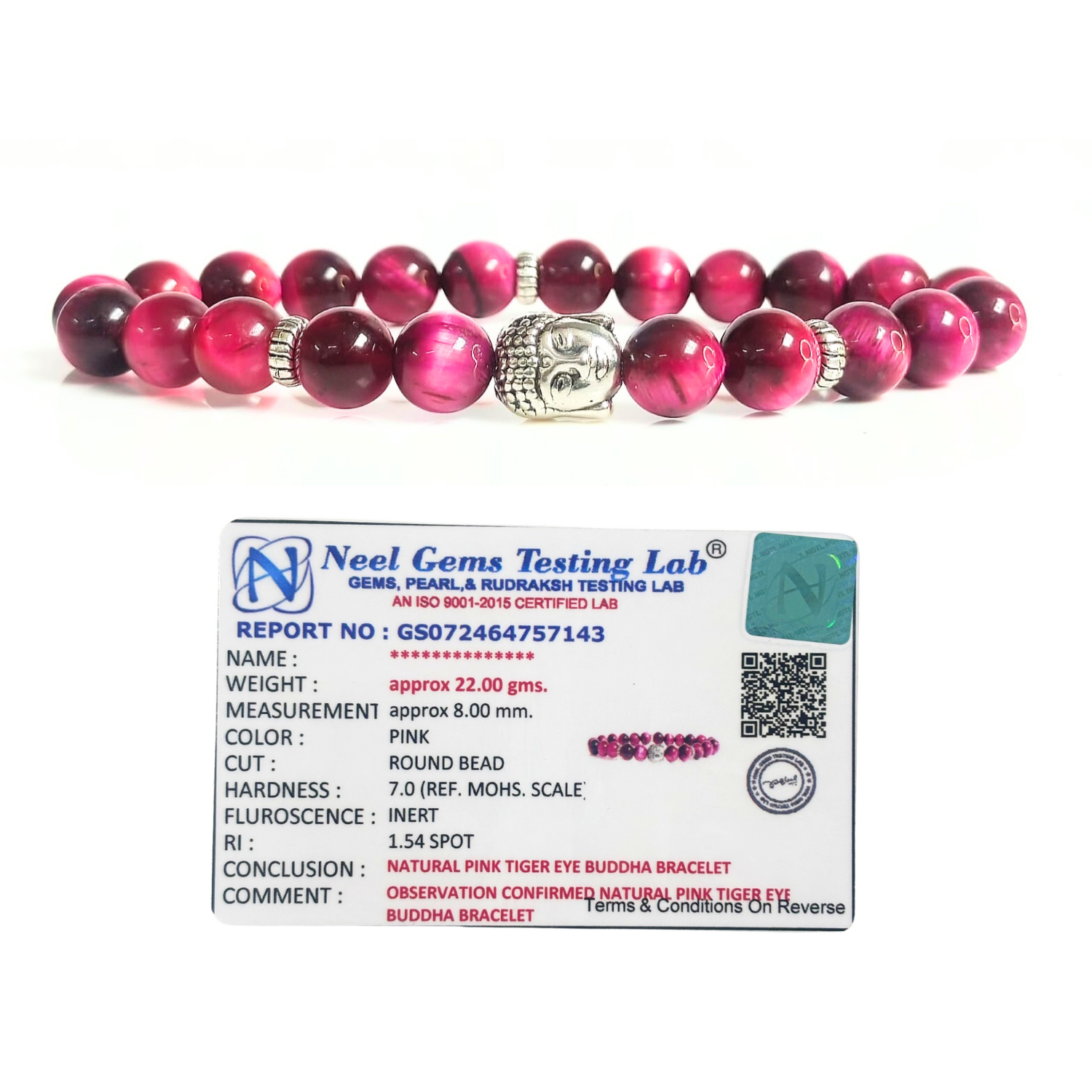 Pink Tiger Eye
