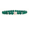 Green Jade With Buddha Head 8MM Bracelet