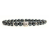 Hematite With Buddha Head 8MM Bracelet