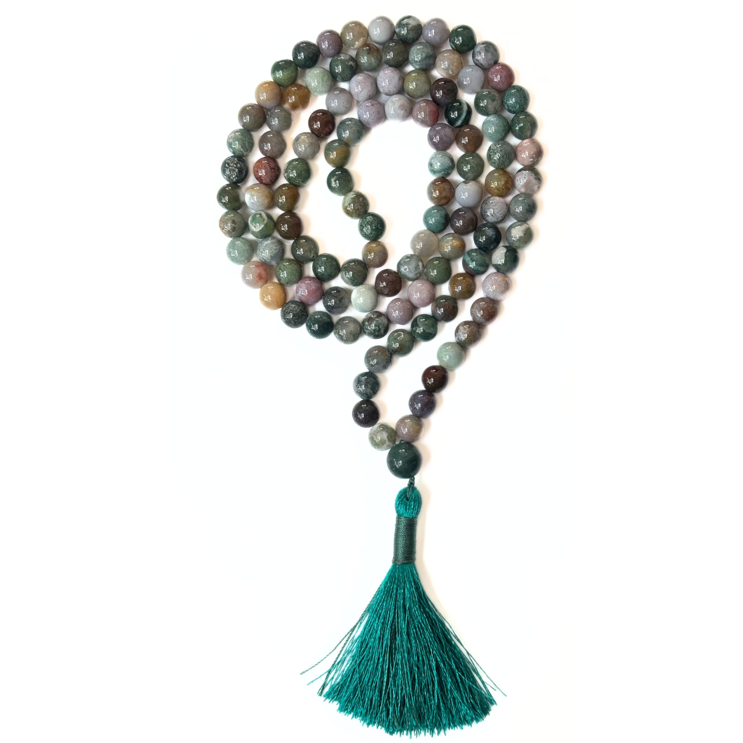 Indian Agate Jap Mala