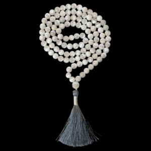 Selenite Jap Mala